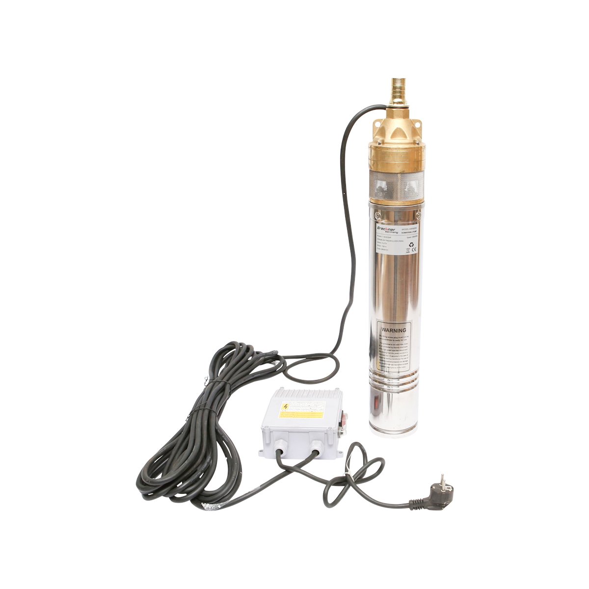 Pompa apa submersibila 4 inch, 1500W, 50l/min H99m, 220V cu panou de comanda 4SKM200 Breckner Germany